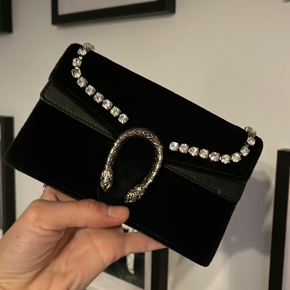 Mini Dionysus Velvet bag